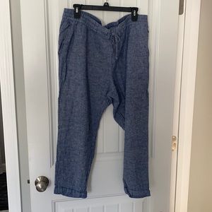 Linen beach pants
